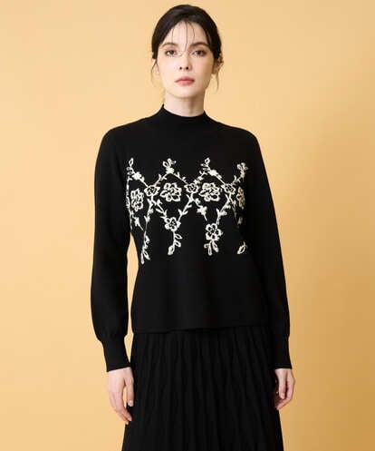 PRFCD02470 CHRISTIAN AUJARD ジャガードニットプルオーバー