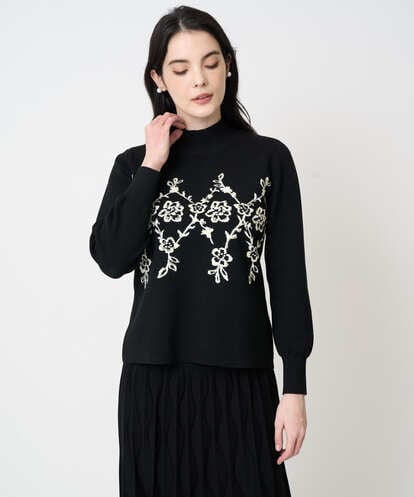 PRFCD02470 CHRISTIAN AUJARD ジャガードニットプルオーバー