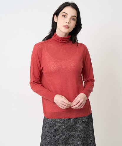 PRFCD07190 CHRISTIAN AUJARD [肌触り良い･軽い]ベーシックプルオーバーニット