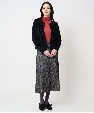 PRFCD07190 CHRISTIAN AUJARD(クリスチャン・オジャール) [肌触り良い･軽い]ベーシックプルオーバーニット レッド