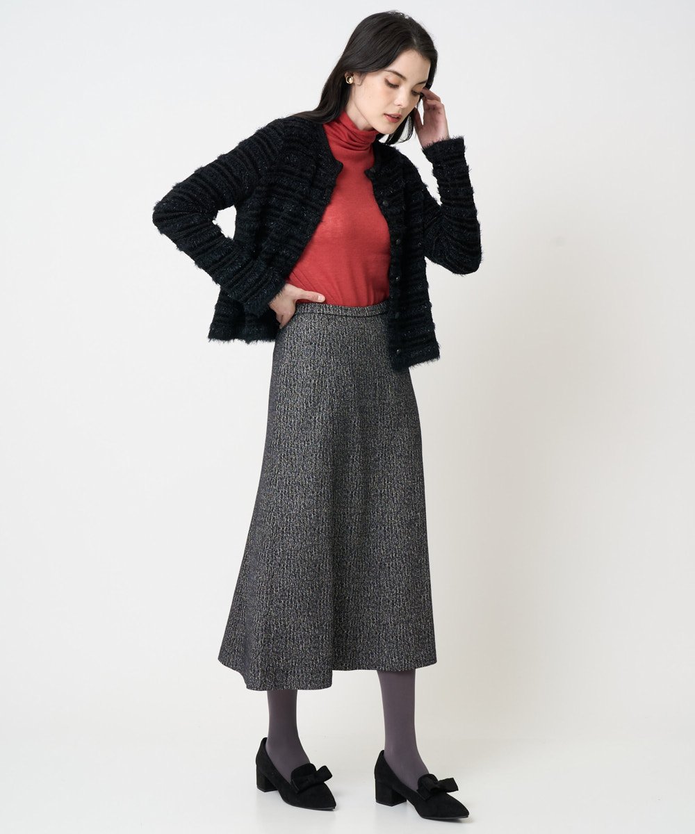 PRFCD07190 CHRISTIAN AUJARD(クリスチャン・オジャール) [肌触り良い･軽い]ベーシックプルオーバーニット レッド