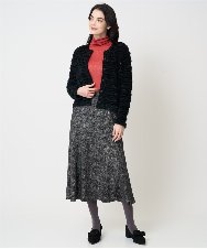 PRFCD07190 CHRISTIAN AUJARD(クリスチャン・オジャール) [肌触り良い･軽い]ベーシックプルオーバーニット レッド