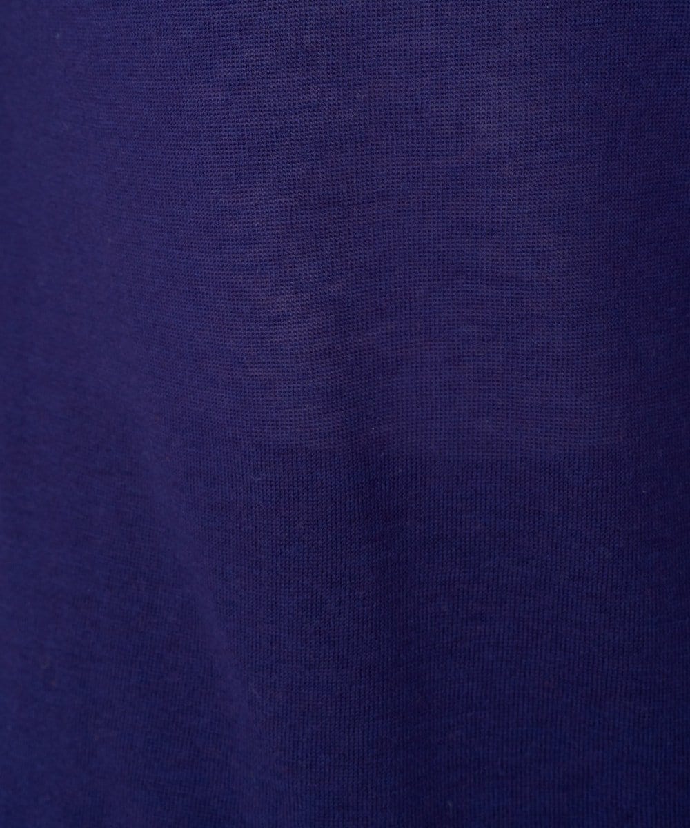 PRFCD07190 CHRISTIAN AUJARD(クリスチャン・オジャール) [肌触り良い･軽い]ベーシックプルオーバーニット パープル