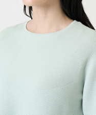 PRFEE02290 CHRISTIAN AUJARD(クリスチャン・オジャール) [アンサンブル対応]ホールガーメントニットプルオーバー グリーン