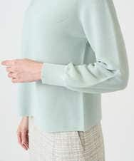 PRFEE02290 CHRISTIAN AUJARD(クリスチャン・オジャール) [アンサンブル対応]ホールガーメントニットプルオーバー グリーン