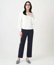 PRFEE02290 CHRISTIAN AUJARD(クリスチャン・オジャール) [アンサンブル対応]ホールガーメントニットプルオーバー アイボリー