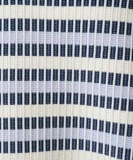 PRFEE20360 CHRISTIAN AUJARD(クリスチャン・オジャール) タックボーダーニットプルオーバー ネイビー