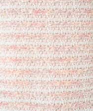 PRFEE21390 CHRISTIAN AUJARD(クリスチャン・オジャール) ファンシーツイードベスト ピンク