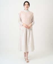 PRFEE21390 CHRISTIAN AUJARD(クリスチャン・オジャール) ファンシーツイードベスト ピンク