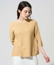 PRFGD22290 CHRISTIAN AUJARD(クリスチャン・オジャール) リネンライクホールガーメントニット マスタード