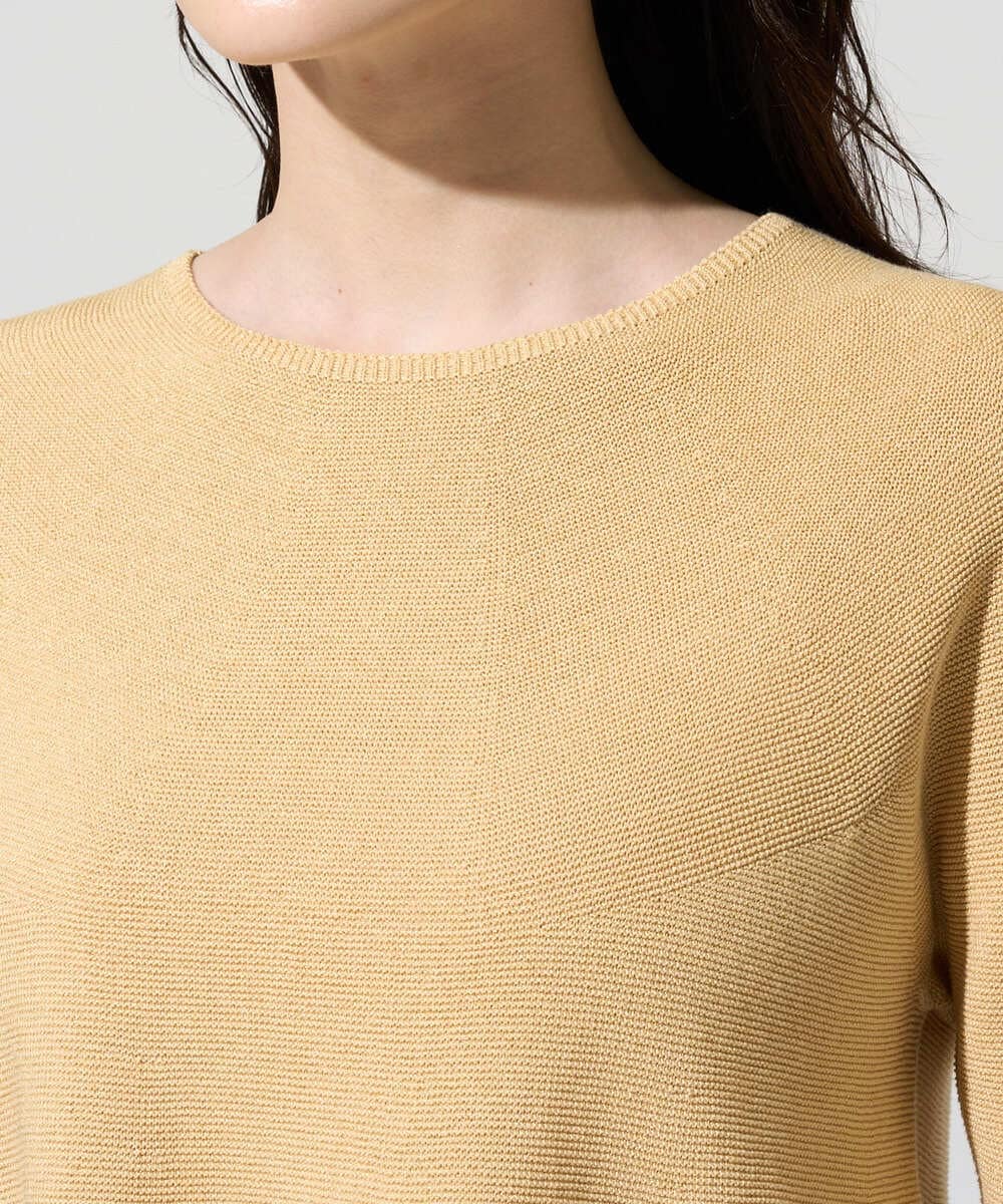 PRFGD22290 CHRISTIAN AUJARD(クリスチャン・オジャール) リネンライクホールガーメントニット マスタード