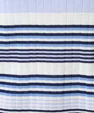 PRFGD27270 CHRISTIAN AUJARD(クリスチャン・オジャール) マルチボーダーニットプルオーバー ブルー系