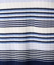 PRFGD27270 CHRISTIAN AUJARD(クリスチャン・オジャール) マルチボーダーニットプルオーバー ブルー系