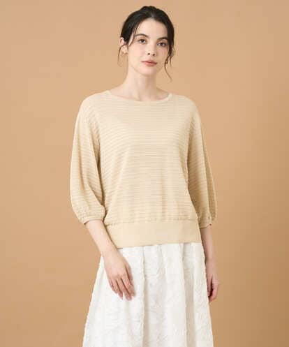 PRFGD56350 CHRISTIAN AUJARD メタリックヤーンプルオーバー