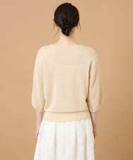 PRFGD56350 CHRISTIAN AUJARD(クリスチャン・オジャール) メタリックヤーンプルオーバー ゴールド