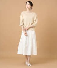 PRFGD56350 CHRISTIAN AUJARD(クリスチャン・オジャール) メタリックヤーンプルオーバー ゴールド