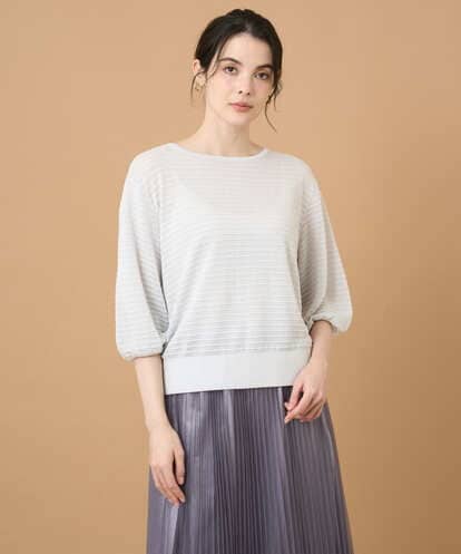 PRFGD56350 CHRISTIAN AUJARD メタリックヤーンプルオーバー