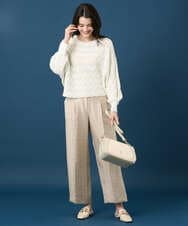 PRFGE03390 CHRISTIAN AUJARD(クリスチャン・オジャール) [ドライタッチ]ドルマンスリーブニット ホワイト