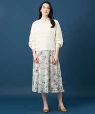 PRFGE03390 CHRISTIAN AUJARD(クリスチャン・オジャール) [ドライタッチ]ドルマンスリーブニット ホワイト