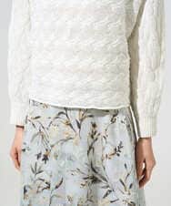 PRFGE03390 CHRISTIAN AUJARD(クリスチャン・オジャール) [ドライタッチ]ドルマンスリーブニット ホワイト