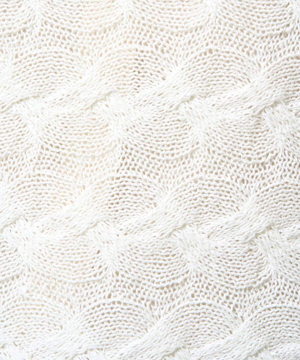 PRFGE03390 CHRISTIAN AUJARD(クリスチャン・オジャール) [ドライタッチ]ドルマンスリーブニット ホワイト