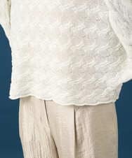 PRFGE03390 CHRISTIAN AUJARD(クリスチャン・オジャール) [ドライタッチ]ドルマンスリーブニット ホワイト