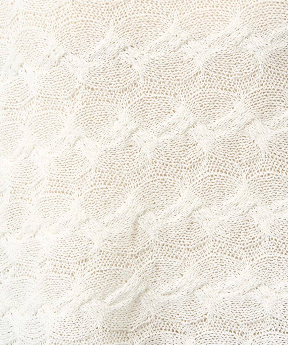 PRFGE03390 CHRISTIAN AUJARD(クリスチャン・オジャール) [ドライタッチ]ドルマンスリーブニット ホワイト