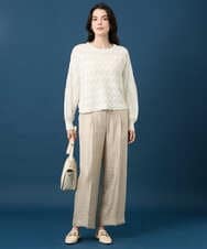 PRFGE03390 CHRISTIAN AUJARD(クリスチャン・オジャール) [ドライタッチ]ドルマンスリーブニット ホワイト