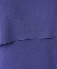 PRFGV76460 CHRISTIAN AUJARD(クリスチャン・オジャール) ケープ風デザインニット ブルー