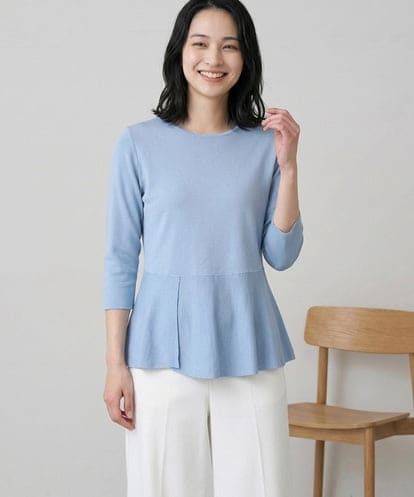 PRFGX22330  デザインヘムプルオーバーニット