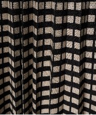 PRHAD36490 CHRISTIAN AUJARD(クリスチャン・オジャール) ジャガードニットスカート ブラック×ベージュ