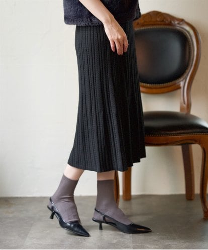 PRHAG42490 CHRISTIAN AUJARD [セットアップ対応]Aラインニットスカート