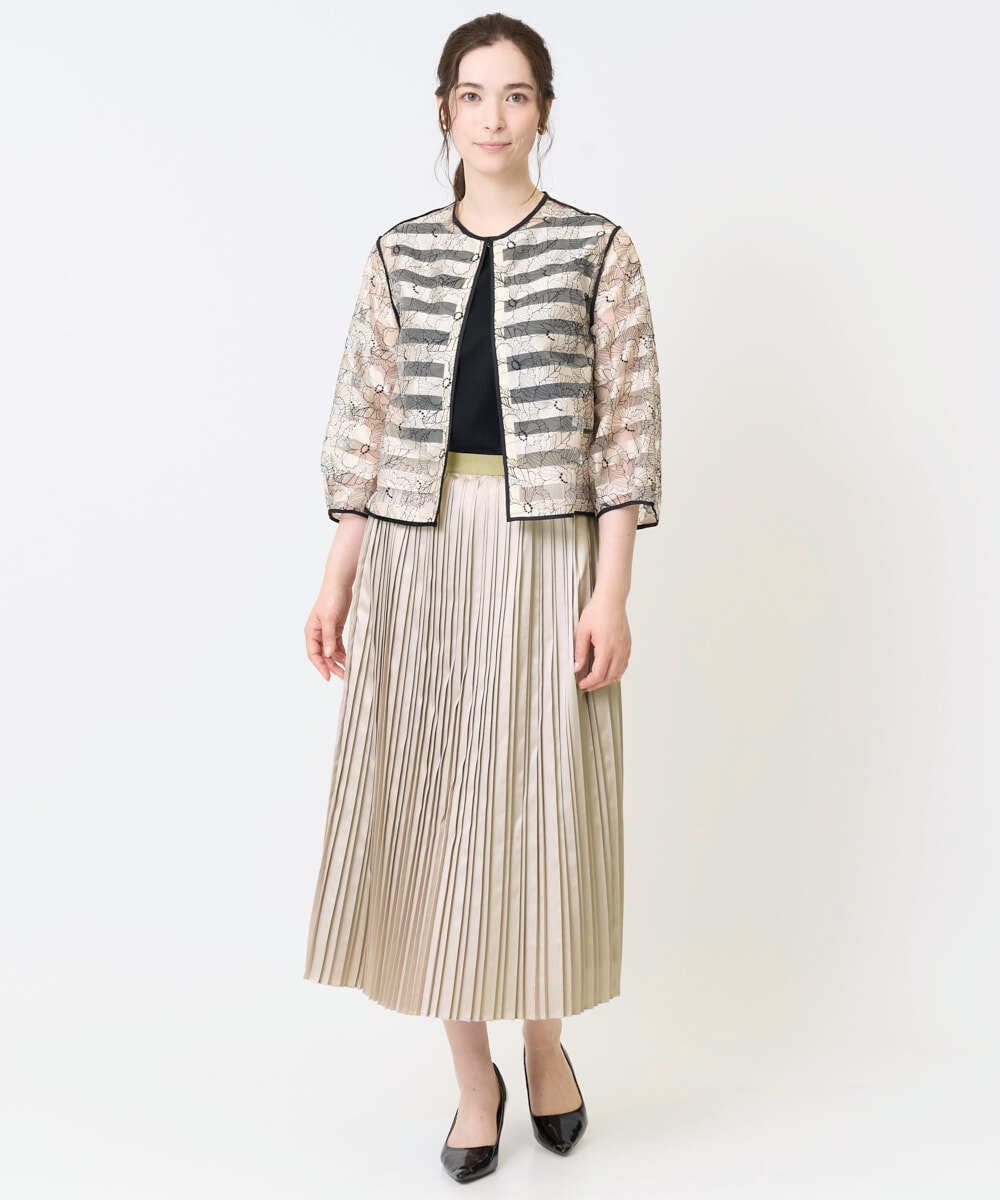 【DIOR直営】セール！アシンメトリー コットン プリーツスカート 24120902_1.jpg