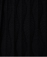 PRHCD02490 CHRISTIAN AUJARD(クリスチャン・オジャール) ウエーブニットプリーツスカート ブラック