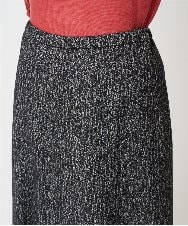 PRHCD09390 CHRISTIAN AUJARD(クリスチャン・オジャール) [セットアップ対応]ラメジャージースカート ブラック