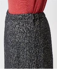 PRHCD09390 CHRISTIAN AUJARD(クリスチャン・オジャール) [セットアップ対応]ラメジャージースカート ブラック