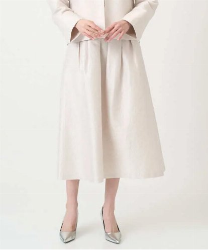 PRHEE11390 CHRISTIAN AUJARD [セットアップ対応]ジャカードサテンスカート