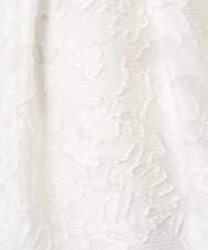 PRHGD20450 CHRISTIAN AUJARD(クリスチャン・オジャール) [セットアップ対応]フラワーカットジャカードスカート ホワイト