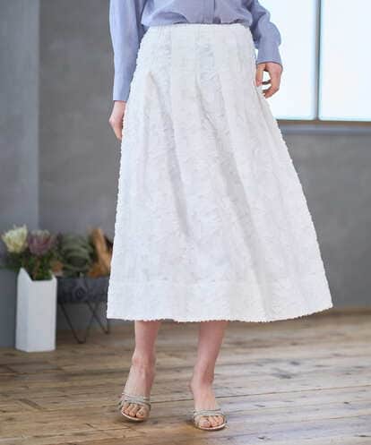 PRHGD20450 CHRISTIAN AUJARD [セットアップ対応]フラワーカットジャカードスカート