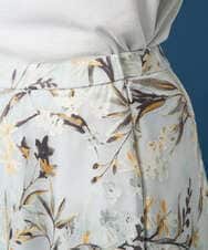 PRHGE02460 CHRISTIAN AUJARD(クリスチャン・オジャール) ［セットアップ対応］フラワープリントシアースカート グリーン