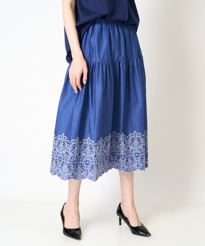 PRHJW01490  [セットアップ対応]エンブロイダリースカート