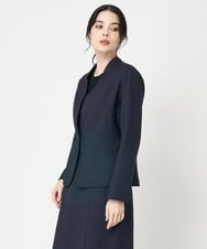 セットアップ対応]ノーカラージャケット(セットアップスカート