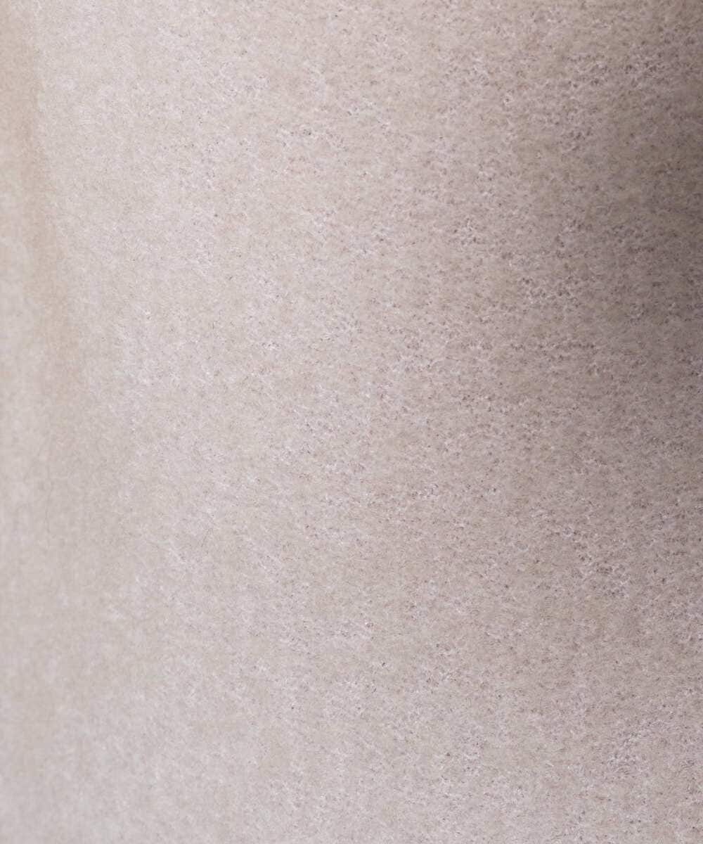 PRJAD35430 CHRISTIAN AUJARD(クリスチャン・オジャール) [リバーシブル]フェザーニットベスト アイボリー