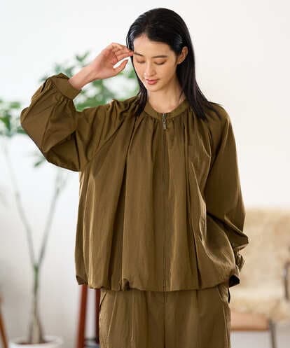 PRJAH01600  [セットアップ対応]シャイニーツイルブルゾン