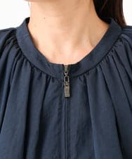 PRJAH01600 CHRISTIAN AUJARD(クリスチャン・オジャール) [セットアップ対応]シャイニーツイルブルゾン ネイビー