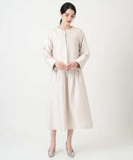 PRJEE11530 CHRISTIAN AUJARD(クリスチャン・オジャール) [セットアップ対応]ジャカードサテンジャケット アイボリー