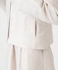 PRJEE11530 CHRISTIAN AUJARD(クリスチャン・オジャール) [セットアップ対応]ジャカードサテンジャケット アイボリー