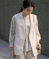 PRJEE12460 CHRISTIAN AUJARD(クリスチャン・オジャール) [セットアップ対応]ジャカードサテンジレ アイボリー