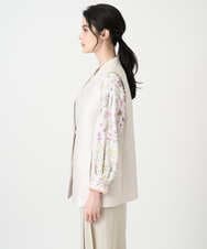 PRJEE12460 CHRISTIAN AUJARD(クリスチャン・オジャール) [セットアップ対応]ジャカードサテンジレ アイボリー