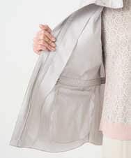 PRJEE16490 CHRISTIAN AUJARD(クリスチャン・オジャール) [軽量/シワになりにくい]タフタジップジャケット ライトグレー